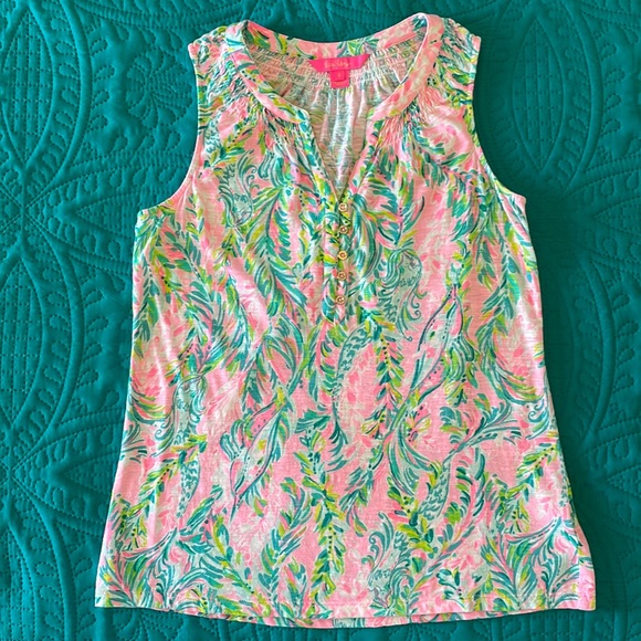 Lilly Pulitzer Tops - Lilly Pulitzer Essie Tank